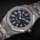 AUDEMARS PIGUET, ROYAL OAK REF. 14790, A STEEL AUTOMATIC WRISTWATCH WITH “MILITARY DIAL” - фото 1
