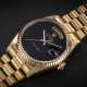 ROLEX, DAY-DATE REF. 18238, A GOLD AUTOMATIC WRISTWATCH WITH ONYX DIAL - Foto 1