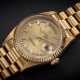 ROLEX, DAY-DATE REF. 18238, A GOLD AUTOMATIC WRISTWATCH WITH DIAMOND-SET DIAL - Foto 1