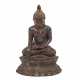 Buddha aus Bronze. RANGUN/BURMA, um 1850, - фото 1