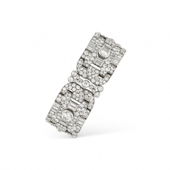 EVER FAITH Bracciale Elastico A Goccia Con Cristalli E Strass Per Sposa - Quattro File Vintage