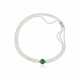 NO RESERVE - JADEITE AND CULTURED PEARL NECKLACE - photo 1