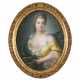 FRANZÖSISCHE SCHULE DES XIX AHRHUNDERTS "Portrait der Königin Marie Antoinette" - photo 1