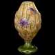 Seltene Marqueterie-sur-Verre-Vase mit Kornblumendekor - Foto 1