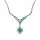 Emerald Diamond Necklace - Foto 1
