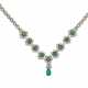 Emerald Diamond Necklace - photo 1
