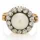 Pearl Diamond Ring - photo 1
