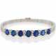 Sapphire Diamond Bracelet - photo 1