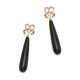 Onyx Diamond Earrings - Foto 1