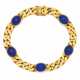 Lapis Lazuli Curb Chain Bracelet - photo 1
