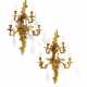 Pair of large Rococo style wall sconces - Foto 1