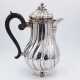 Pear shaped coffee pot with twisted contours - фото 1
