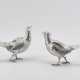 Figurines of a male and a female pheasant - photo 1