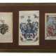 3 Wappen 1x dat. 1604 - фото 1