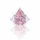 THE FORTUNE PINK
SENSATIONAL COLOURED DIAMOND AND DIAMOND RING - photo 1