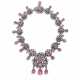 EARLY 20TH CENTURY SPINEL AND DIAMOND NECKLACE - фото 1