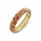 CARTIER ENAMEL AND GOLD BANGLE - Foto 1
