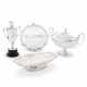 AN ELIZABETH II SILVER TUREEN AND COVER, A CUP AND COVER, A DISH AND A SALVER - фото 1