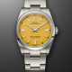 ROLEX, STAINLESS STEEL 'OYSTER PERPETUAL' WITH YELLOW DIAL, REF. 126000 - фото 1
