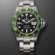 ROLEX, STAINLESS STEEL SUBMARINER 'KERMIT', REF. 16610 T - photo 1