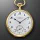 PATEK PHILIPPE, YELLOW GOLD OPENFACE POCKET WATCH - photo 1