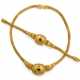 Gold-Collier und Armband im antiken Stil - photo 1