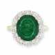 CARTIER EMERALD AND DIAMOND RING - фото 1
