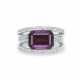 ALEXANDRITE AND DIAMOND RING - фото 1