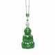 JADEITE AND DIAMOND PENDENT NECKLACE - фото 1