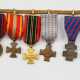 Frankreich: Miniaturenkette eines Veteranen des 2. Weltkrieges mit 10 Dekorationen. - фото 1