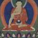 Thangka mit zentraler Darstellung des Buddha Shakyamuni - photo 1