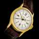 PATEK PHILIPPE. A RARE 18K GOLD WRISTWATCH WITH SWEEP CENTRE SECONDS - photo 1