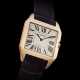 CARTIER. AN 18K PINK GOLD SQUARE WRISTWATCH - Foto 1