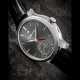 H. MOSER & CIE. A PLATINUM AUTOMATIC DUAL TIME WRISTWATCH WITH DAY/NIGHT INDICATION - photo 1