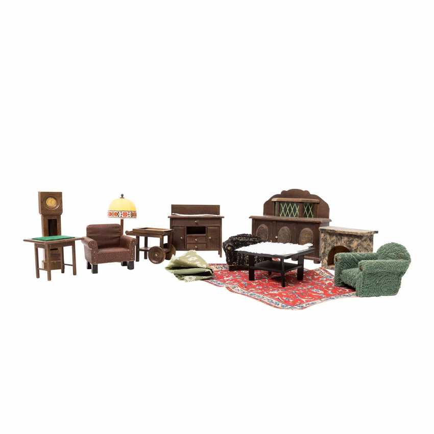 Lot 42 Living Room Furniture For The Dollhouse 1 Half Mid
