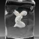 Murano-Glas-Skulptur mit Engel von Pino Signoretto - Foto 1