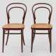 Paar Caféhaus-Stühle von Thonet - photo 1