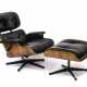 Lounge chair mit Ottoman - Entwurf Ray und Charles Eames für Vitra - photo 1