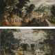 Gillis van Coninxloo, Nachfolge - Die Auffindung des Mosesknaben - Landschaft mit dem Urteil des Paris - Foto 1