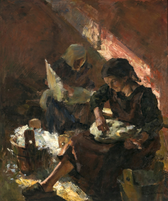 Hermann Groeber Die Gänserupferinnen — Entdecken Sie seltene und