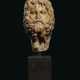 A ROMAN MARBLE HEAD OF ZEUS SERAPIS - фото 1