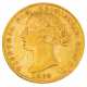 Australien/Gold - 1 Pfund 1868/ Sydney Mint, Queen Victoria, - photo 1
