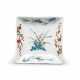 A SMALL ENAMELLED SQUARE DISH - фото 1