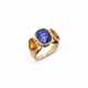 SAPPHIRE AND COLOURED SAPPHIRE RING - Foto 1