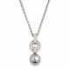 CARTIER CULTURED PEARL AND DIAMOND 'HIMALIA' PENDANT NECKLACE - photo 1