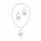 GRAFF DIAMOND 'BUTTERFLY' NECKLACE AND EARRING SET - фото 1