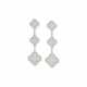 VAN CLEEF & ARPELS 'MAGIC ALHAMBRA' DIAMOND EARRINGS - Foto 1