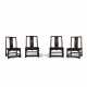 A SET OF FOUR CARVED ZITAN LOW CHAIRS - фото 1