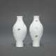 A PAIR OF FAMILLE ROSE ‘INSECT’ VASES, GANLANPING - Foto 1
