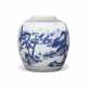 A BLUE AND WHITE `LANDSCAPE` GINGER JAR - фото 1